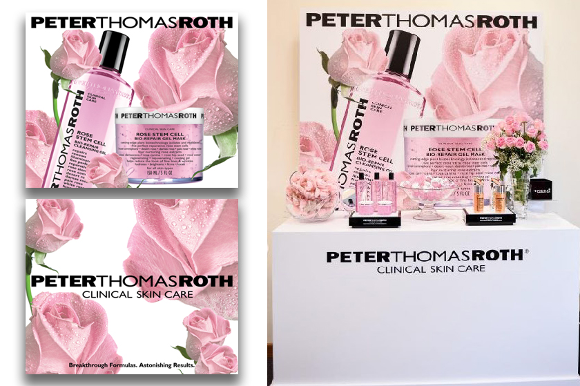 PTR Rose product deisplay