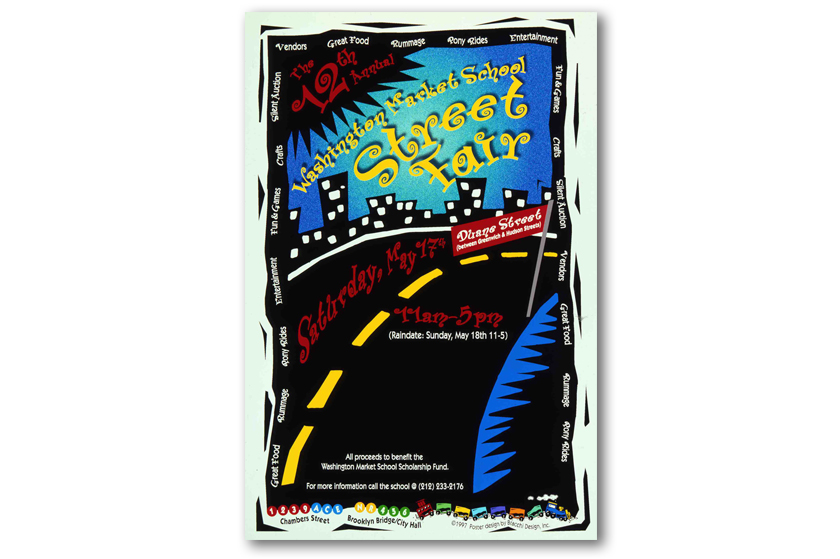 Washington Market School poster