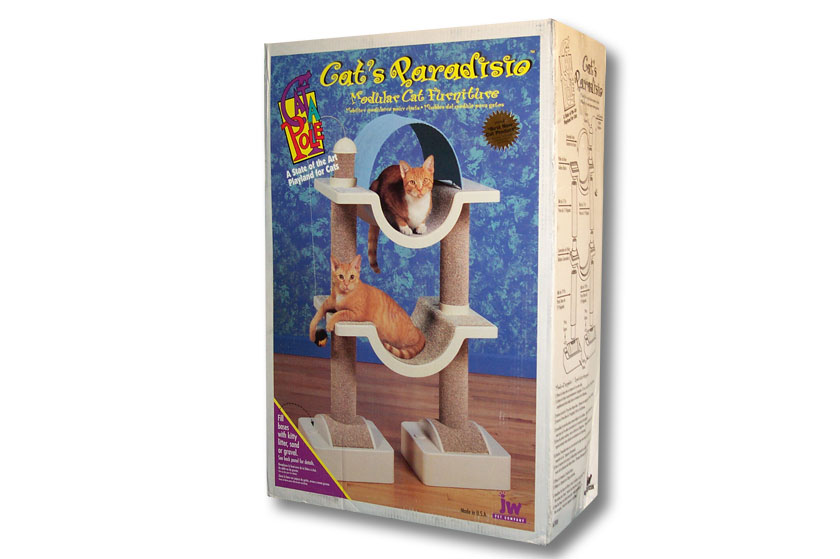 JW Pet cat furniture packaging & line look