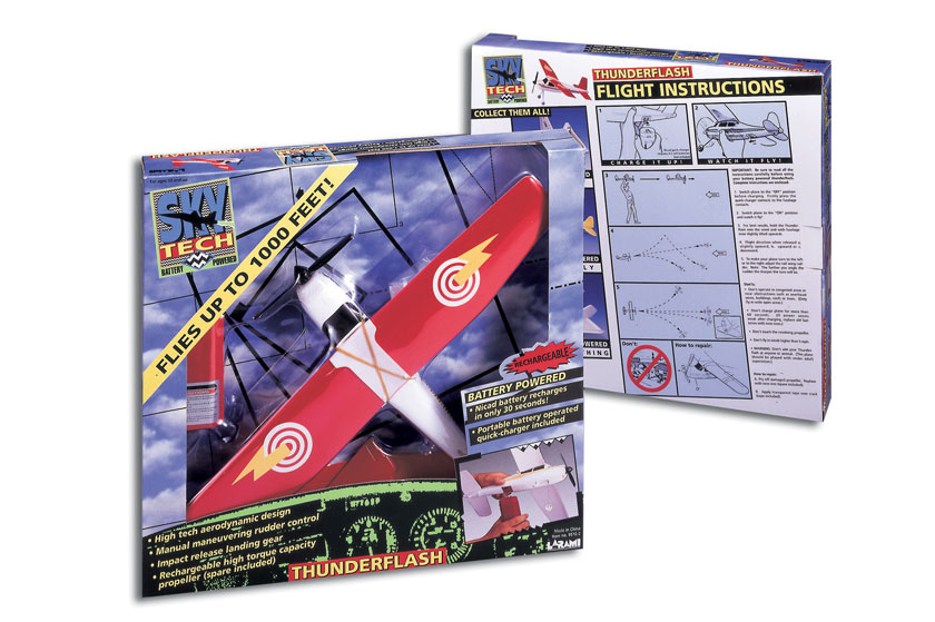 Skytech logo & packaging