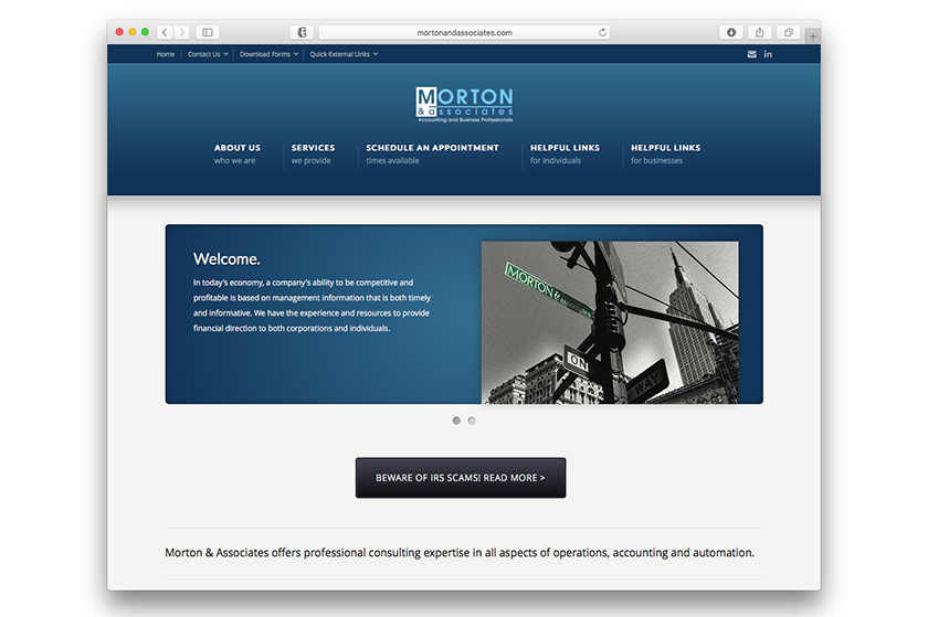 Morton & Associates website